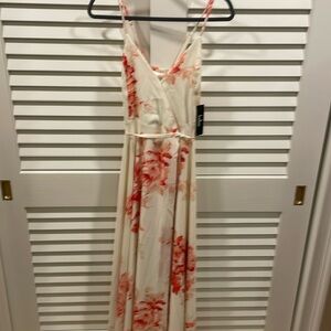 Lulus floral maxi dress
